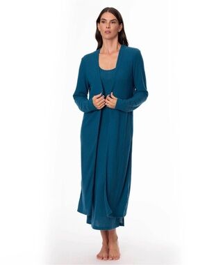 Jantzen LOUNGEWEAR LONG DRESS SET Size XL